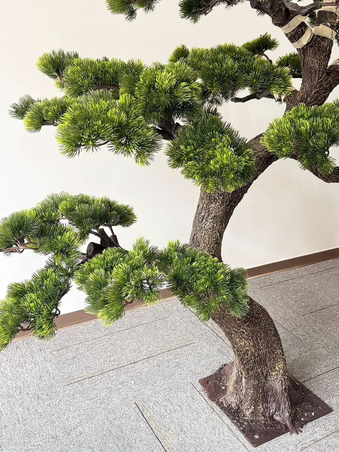 造型松：针叶密度与枝线按参考照定位